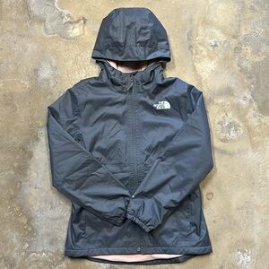 The North FaceYouth Girls Raincoat Fleece Lined Size Youth Lg Preowned